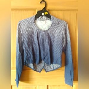 Vintage Western ombre shirt